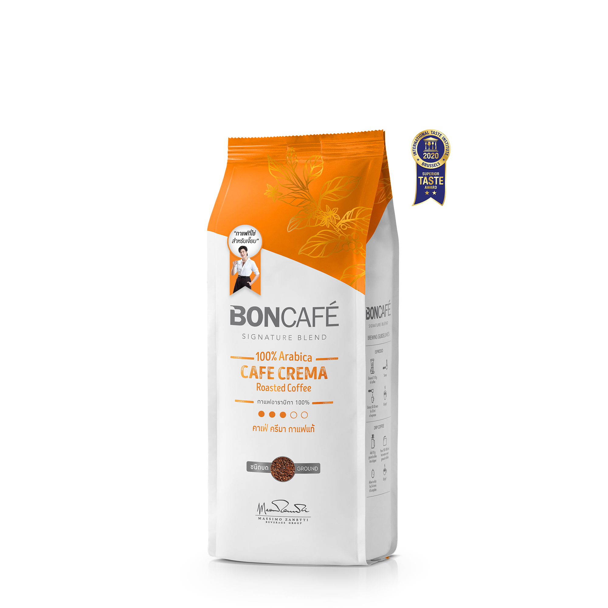1 ลัง X กาแฟคั่วบด คาเฟ่ ครีม่า (ชนิดบด)