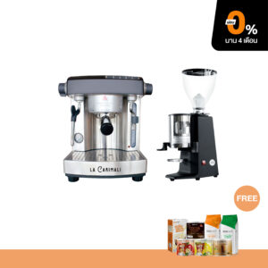 เซ็ตเปิดร้านขนาดเล็ก คาริมาลี่ รุ่น CM300 + เครื่องบดกาแฟ คาริมาลี่ รุ่น X010