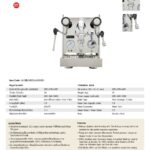 เครื่องชงกาแฟ เบลเลซซ่า วาเลนติน่า 1 หัวชง