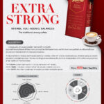 Segafredo Extra Strong – Dark Roast (Bean Coffee)