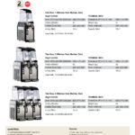 First Class 3 Millenium Slush Machine, Black