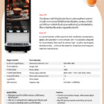 GAIA GT INSTANT COFFEE MACHINE