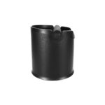 PLASTICS KNOCK BOX, BLACK