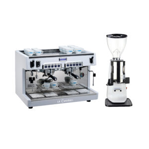 Promotion: Carimali Cento Plus, 2-Gr White+ Carimali X010 Grinder White